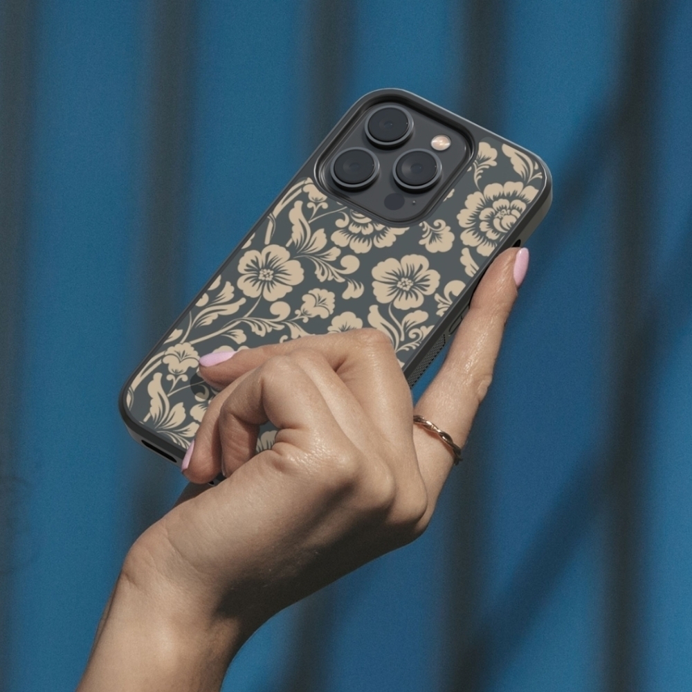 Floral Phone Case iPhone 16 Pro, 15 Pro, 14, Samsung Galaxy S25 Google Pixel